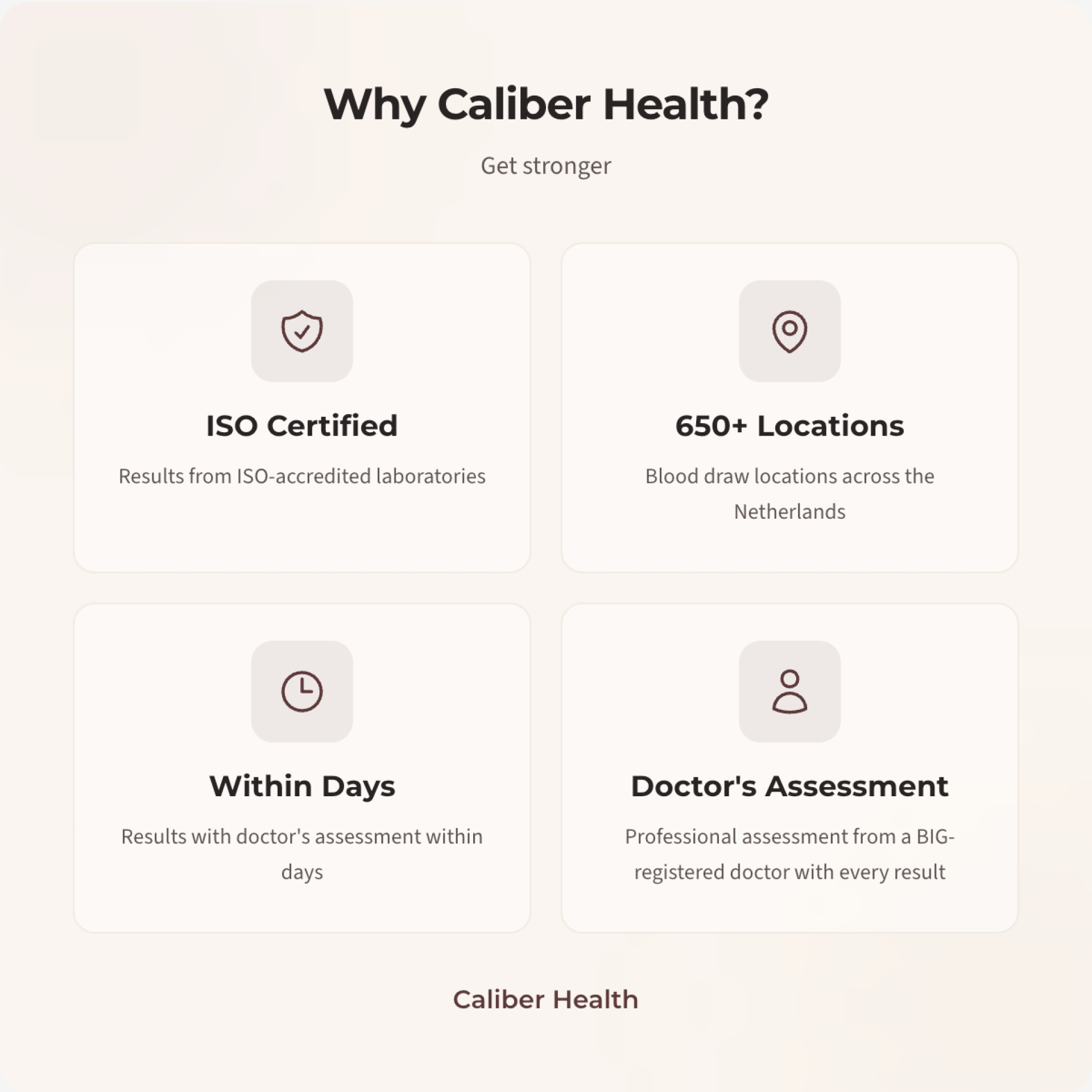 Why choose Caliberhealth